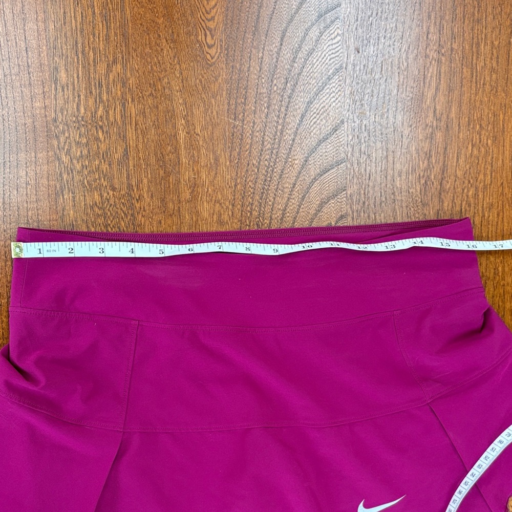 🌥️ Nike Skort/Skirt/Leggings Combo Magenta and Black Medium 🌥️ - Picture 2 of 11